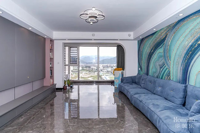 165㎡四居室,將藝術(shù)搬進現(xiàn)實,用簡約締造生活